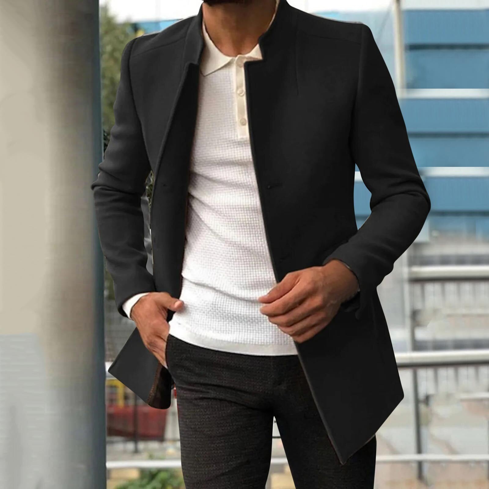 Larson - Stilvolle Jacke - Mantel - Winterjacken - Schwarz - Müller Mode