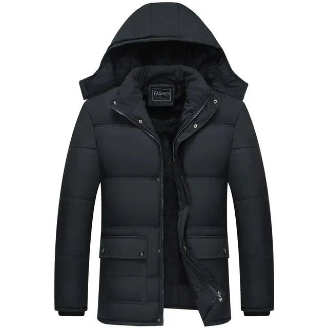 Laurits - Stylischer Wintermantel - Winterjacken - Schwarz - Müller Mode